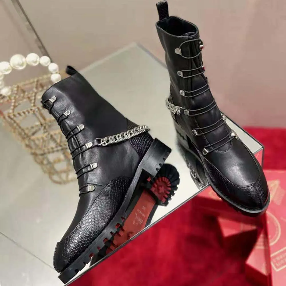 Christian Louboutin Mujer Caballo Guarda Flat