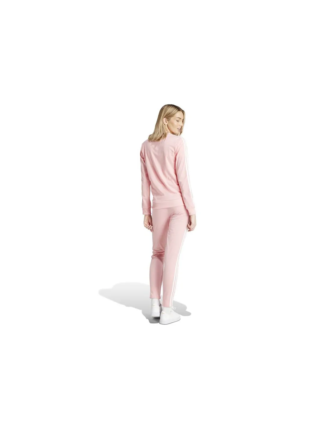 Chándal adidas Essentials 3 Bandas Mujer Rosa