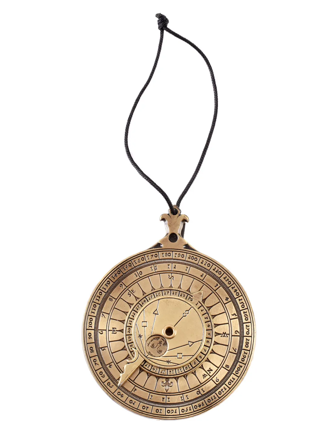 Colgante con Reloj de las estrellas y las mareas