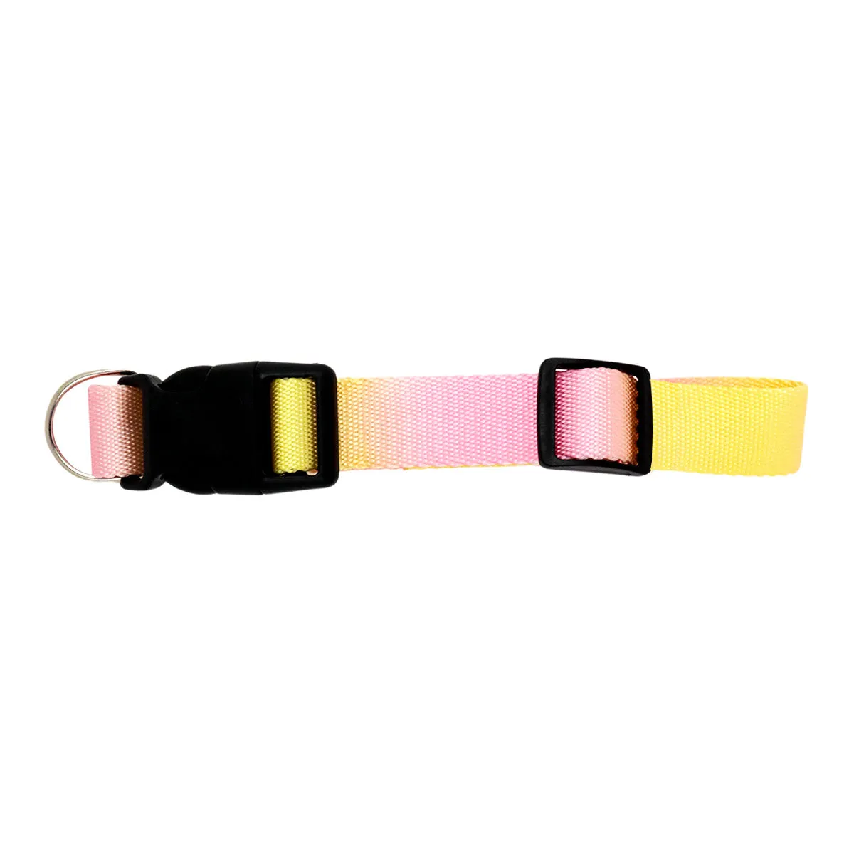 Collar con Diseo Ajustable color Rosa para Mascota
