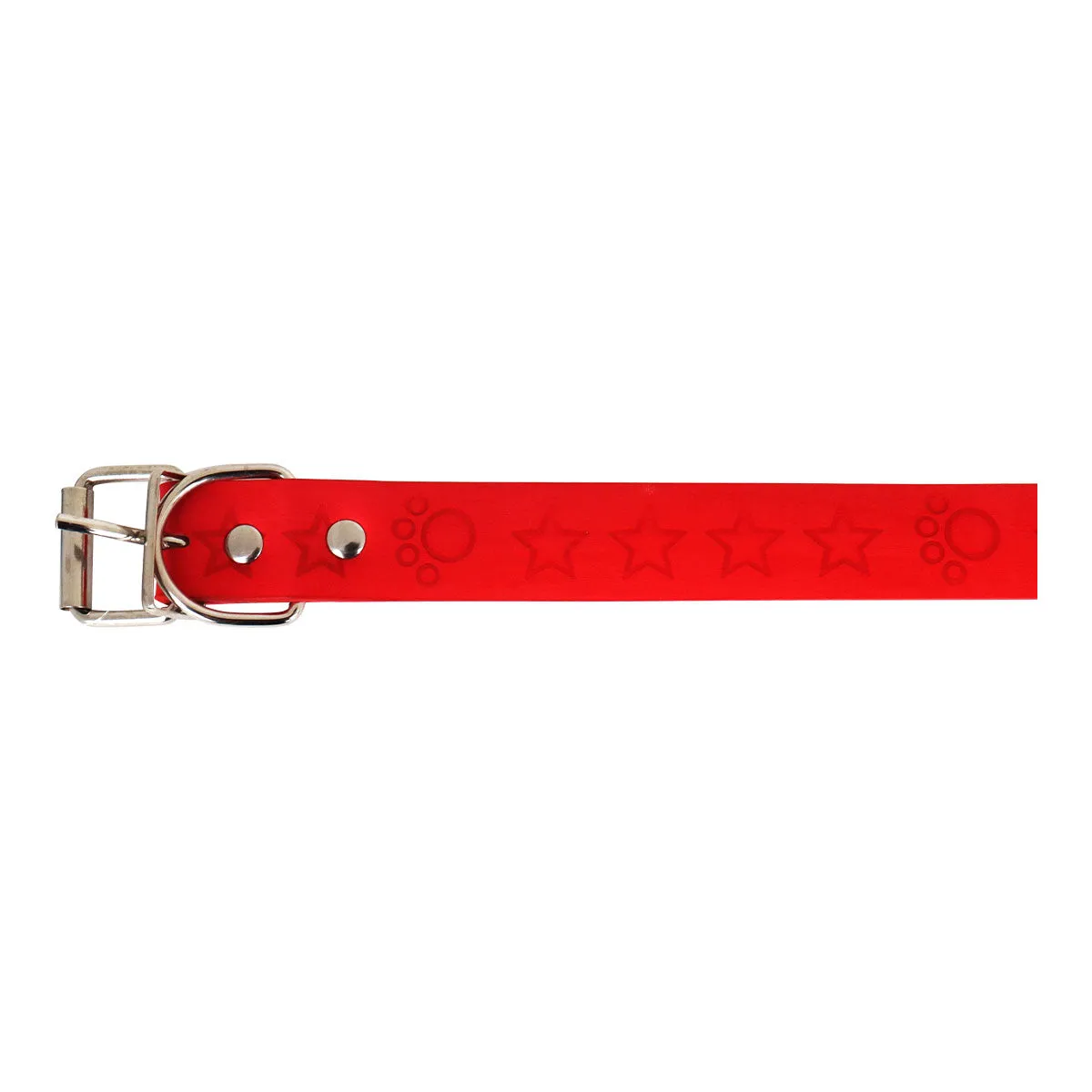 Collar Decorado color Rojo para Mascota