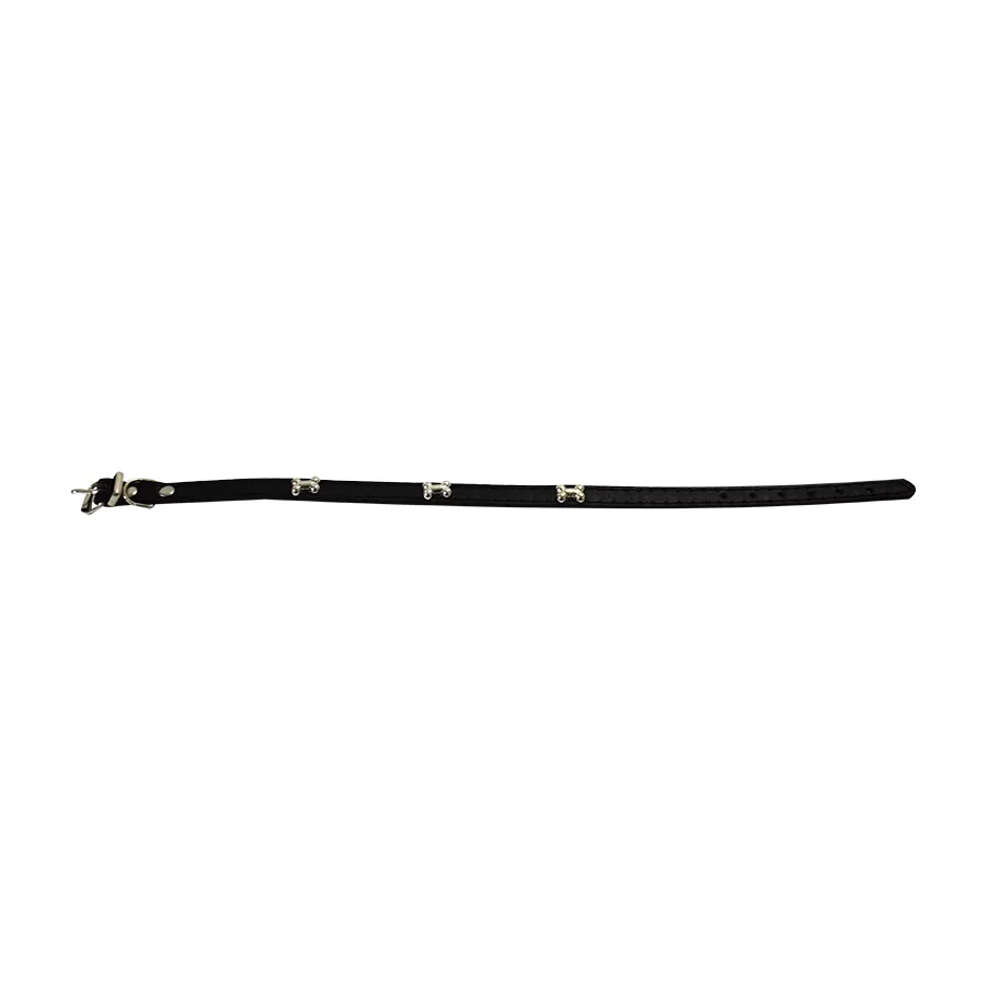 Collar para mascota, Negro