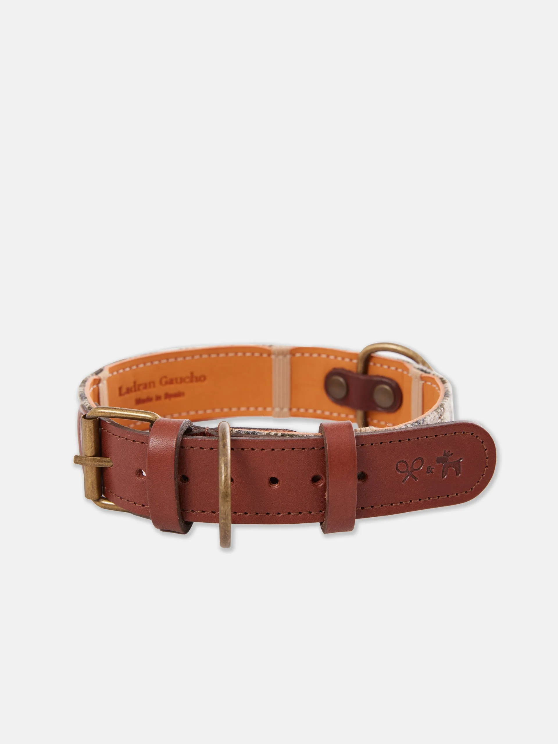 Collar perro SILBONxLADRANGAUCHO cuadros