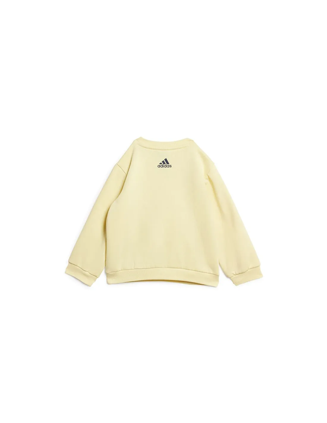 Conjunto adidas Essentials Lineage French Terry Infantil Amarillo