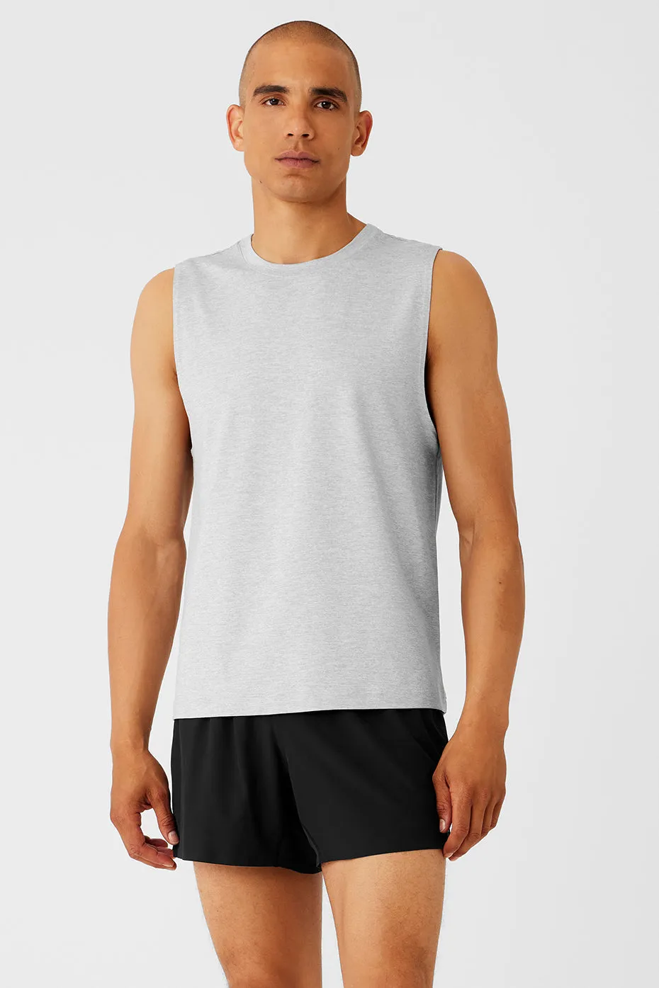 CONQUER MUSCLE TANK  ATHLETIC HEATHER GREY