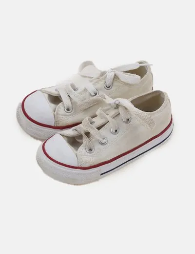 Converse Sneaker blanca cordones