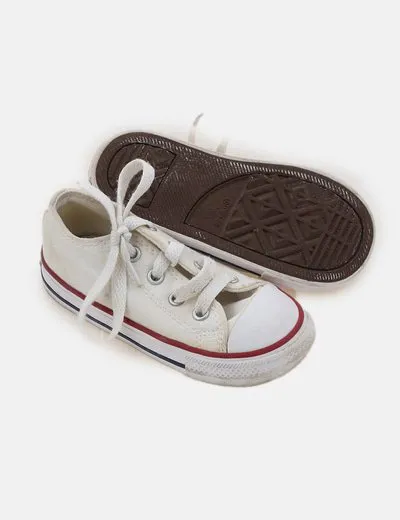 Converse Sneaker blanca cordones