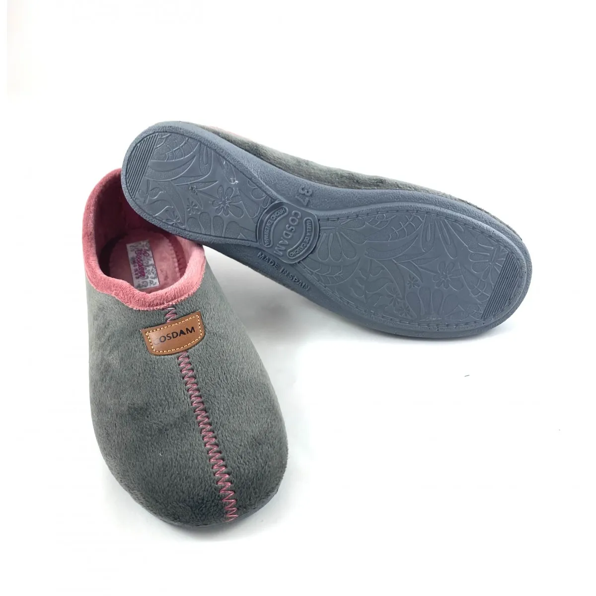 Cosdam Biorelax zapatilla de casa cerrada plana Bio5048