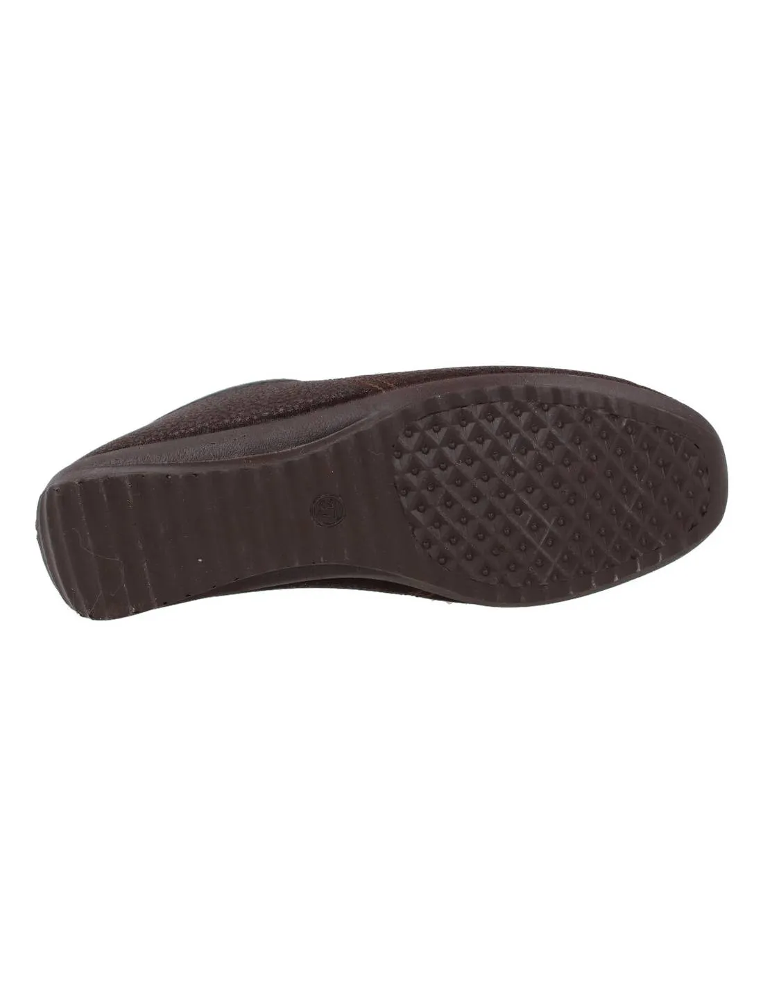 COSDAM  ZAPATILLA CERRADA CORDONES MARRóN
