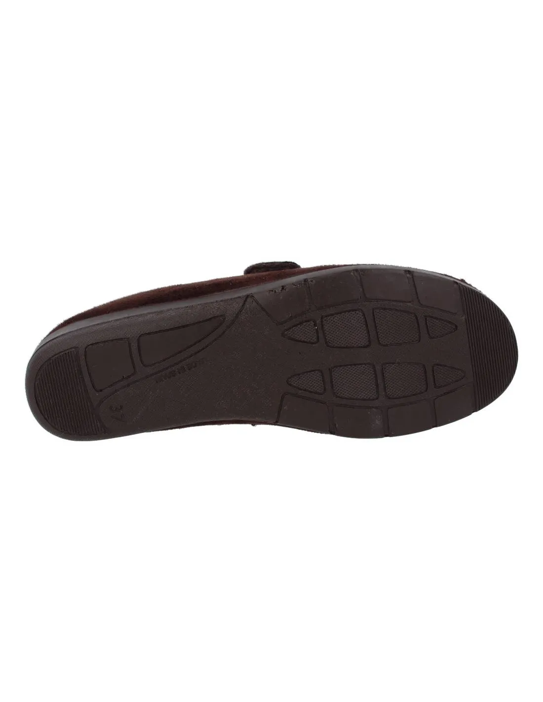 COSDAM  ZAPATILLA CERRADA VELCRO MARRóN