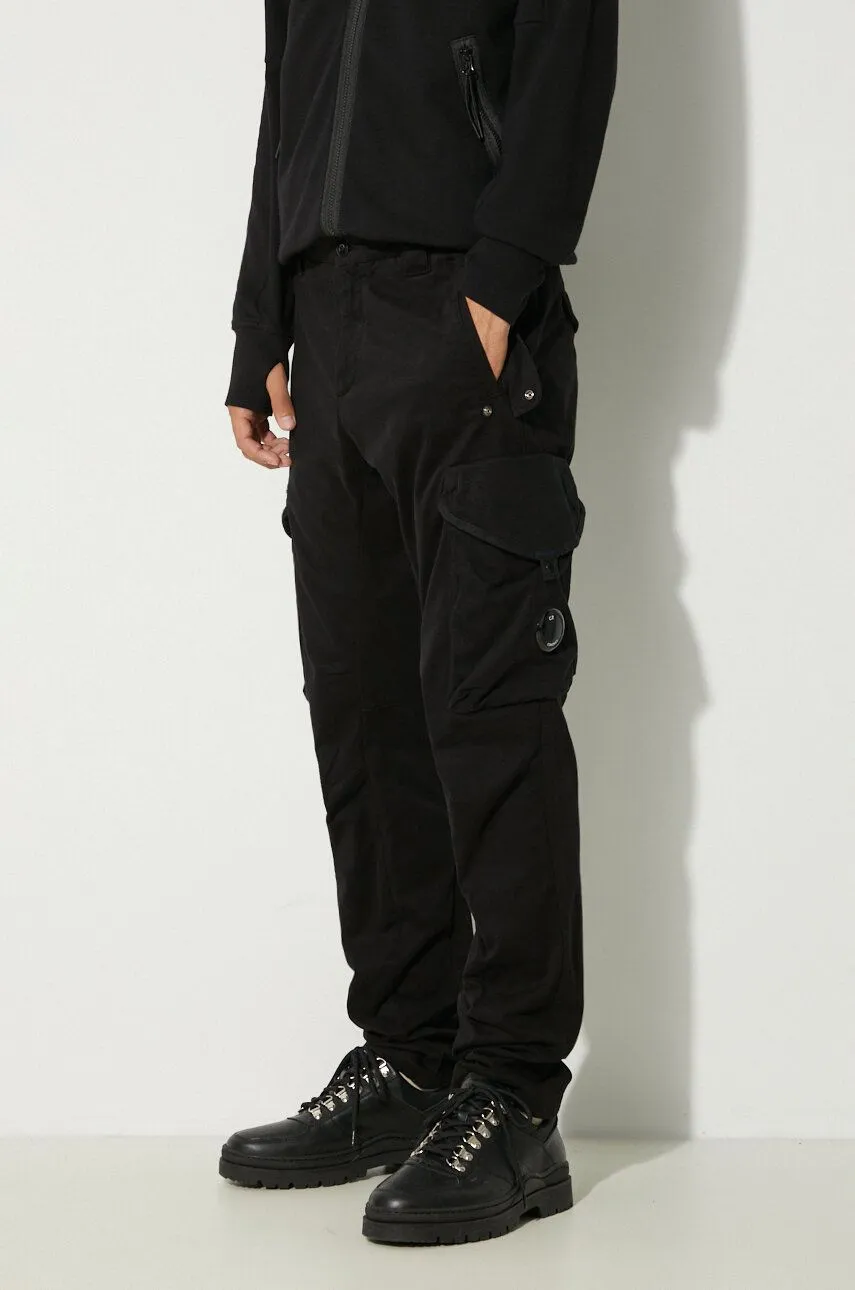 C.P. Company Cargo Pants Stretch Sateen Ergonomic Lens