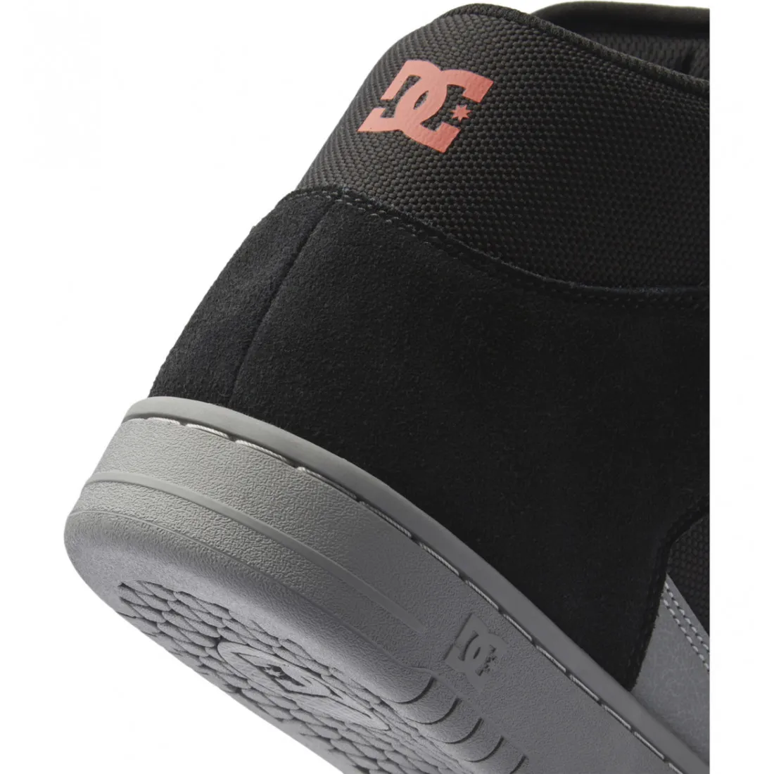 DC SHOES MANTECA 4 HI black grey red
