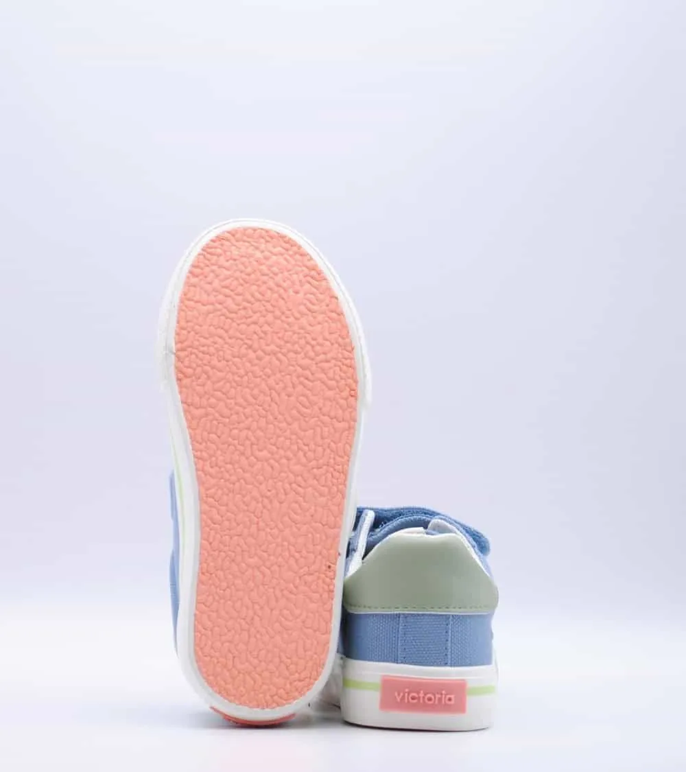 DEPORTIVO VICTORIA TRIBU VELCRO LONA AZUL JEANS