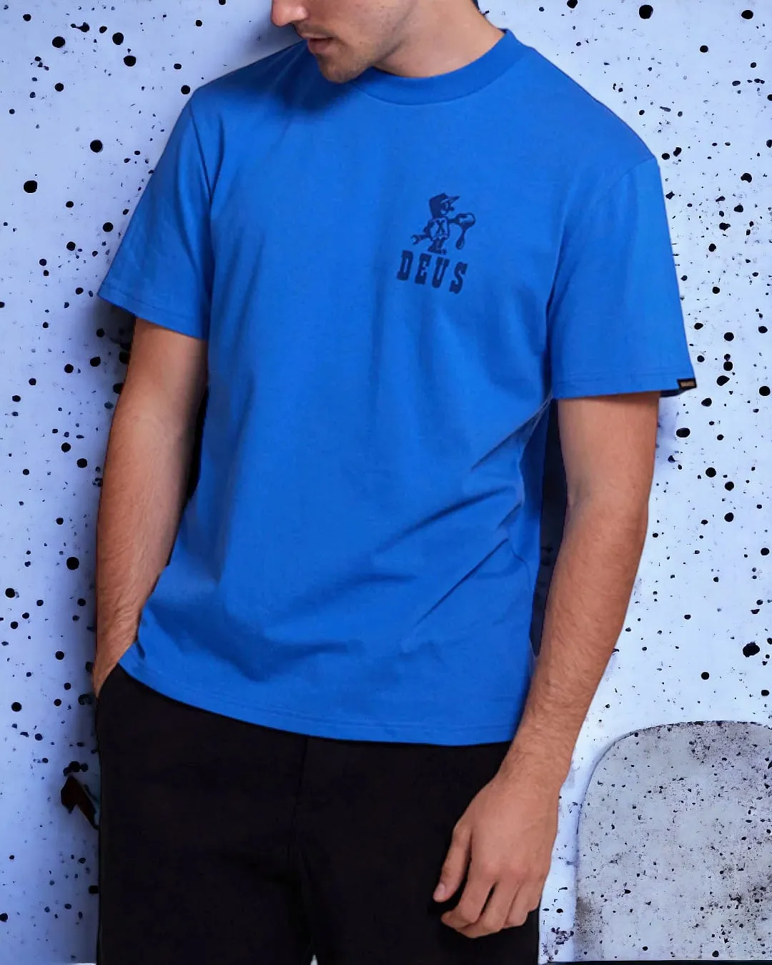 Deus Ex Machina – Camiseta Old town french blue