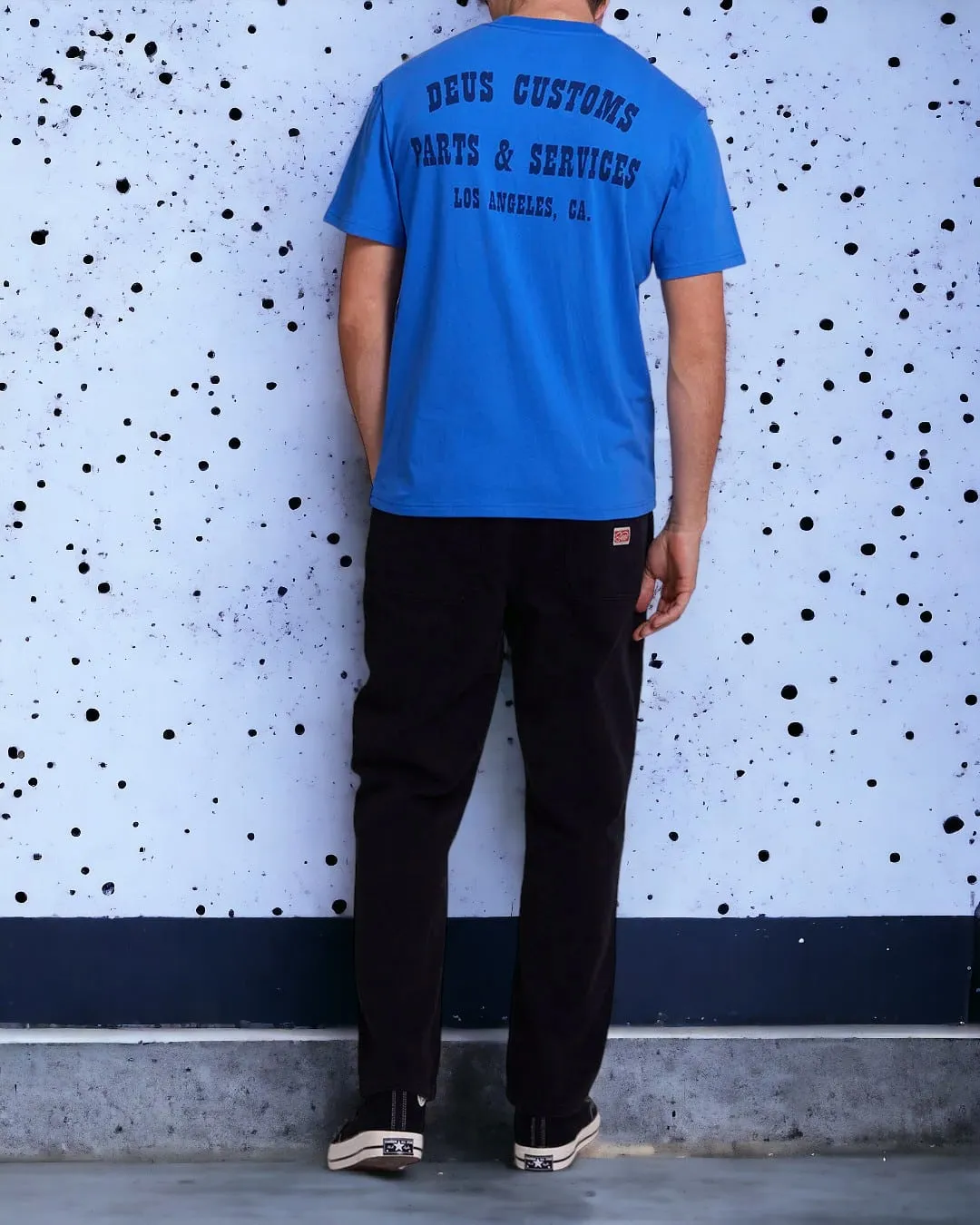 Deus Ex Machina – Camiseta Old town french blue