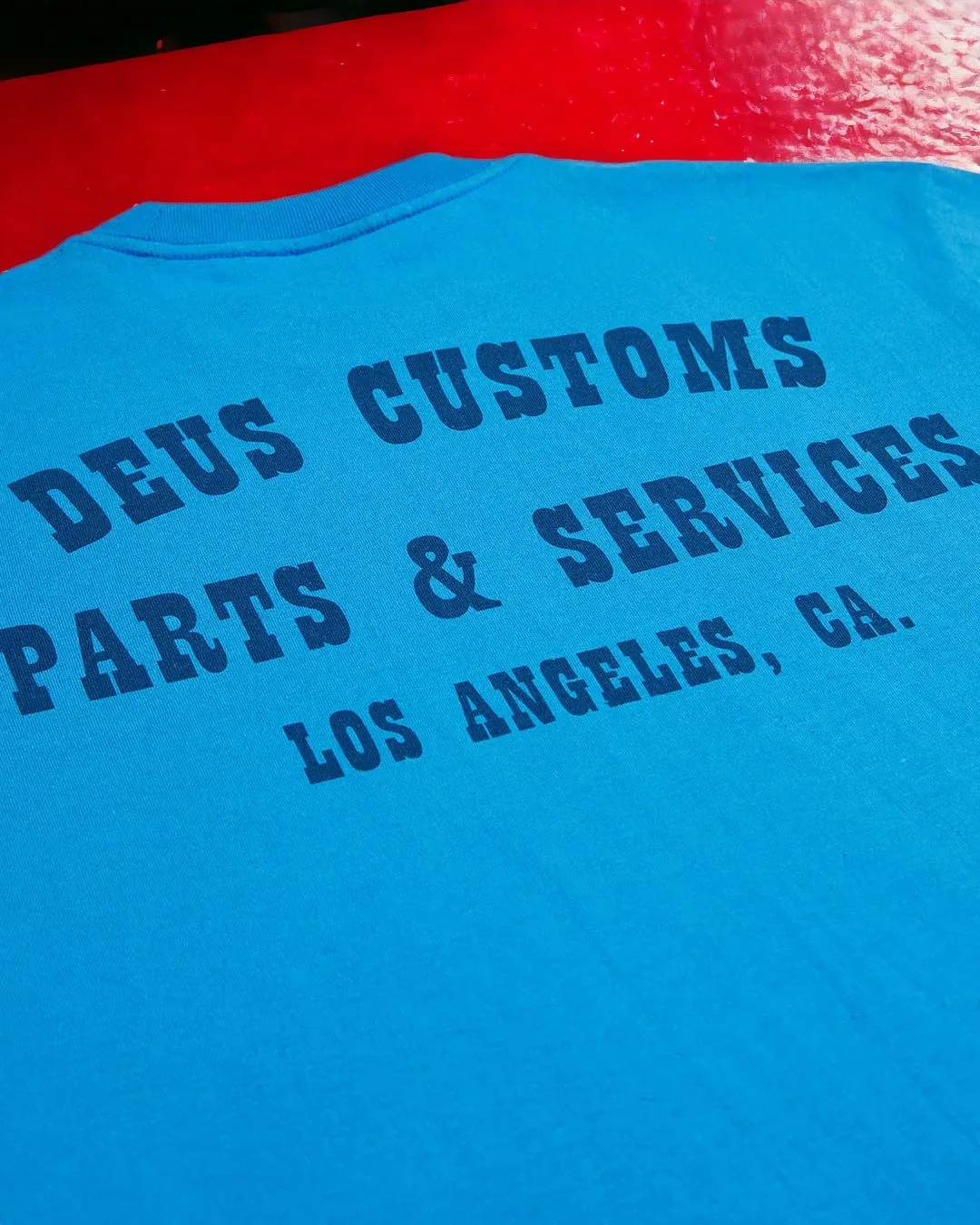 Deus Ex Machina – Camiseta Old town french blue
