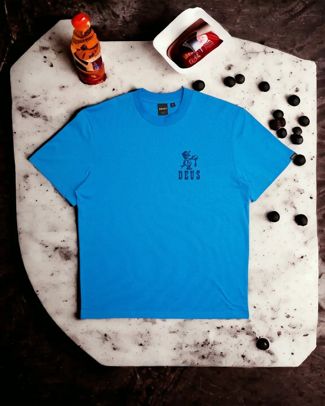Deus Ex Machina – Camiseta Old town french blue