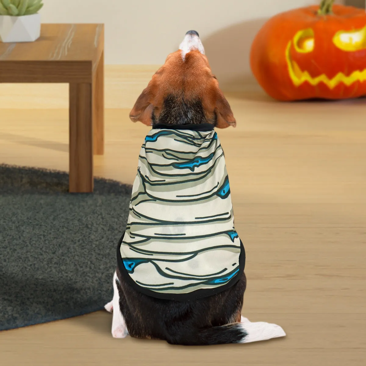 Disfraz con Diseo de Momia para Mascota