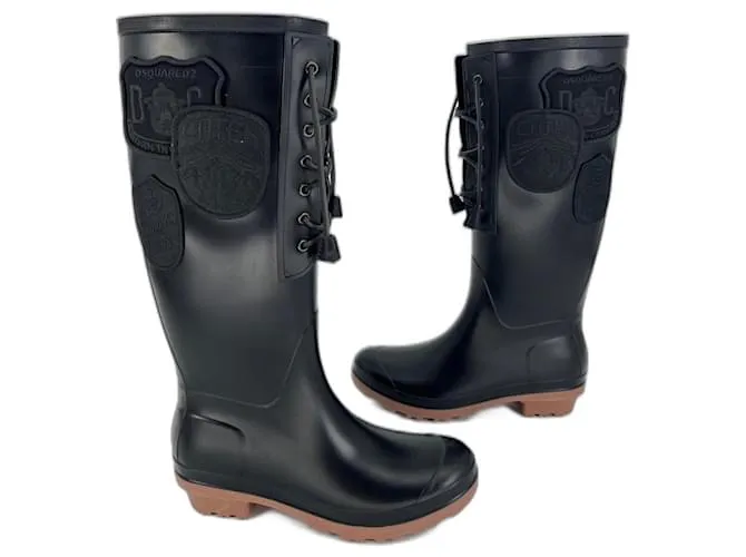 Dsquared2 botas Negro 