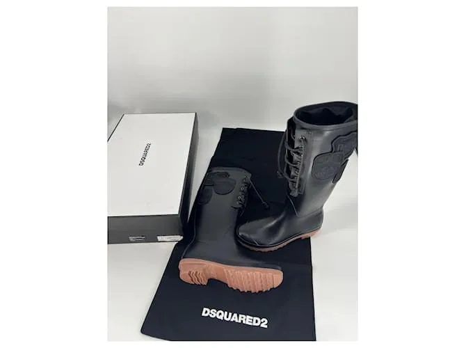 Dsquared2 botas Negro 
