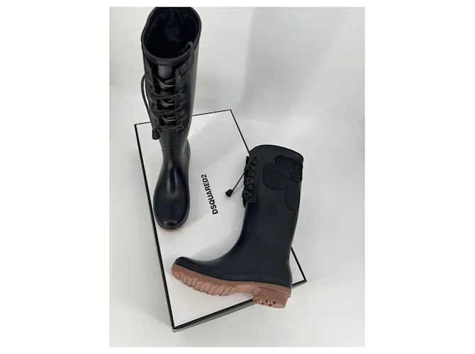 Dsquared2 botas Negro 