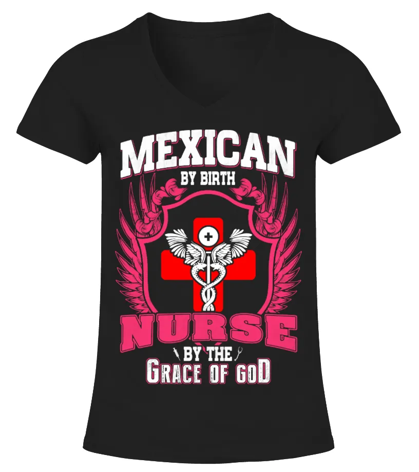 [DTJB08GOGME] NURSE CAMISETA CUELLO PICO MUJER