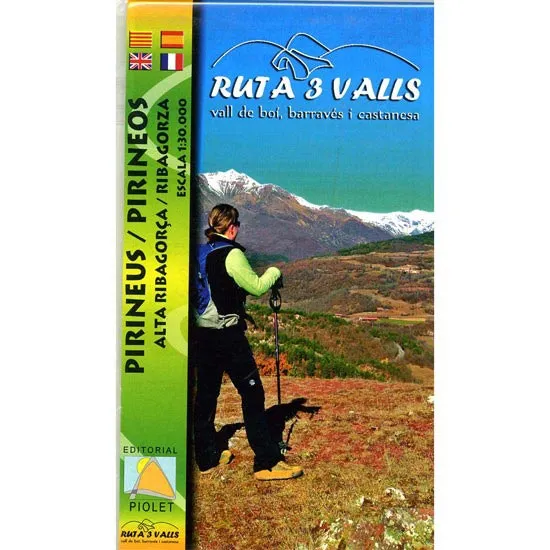 ed. piolet Ruta 3 Valls. Vall de boí, barravés i castanesa