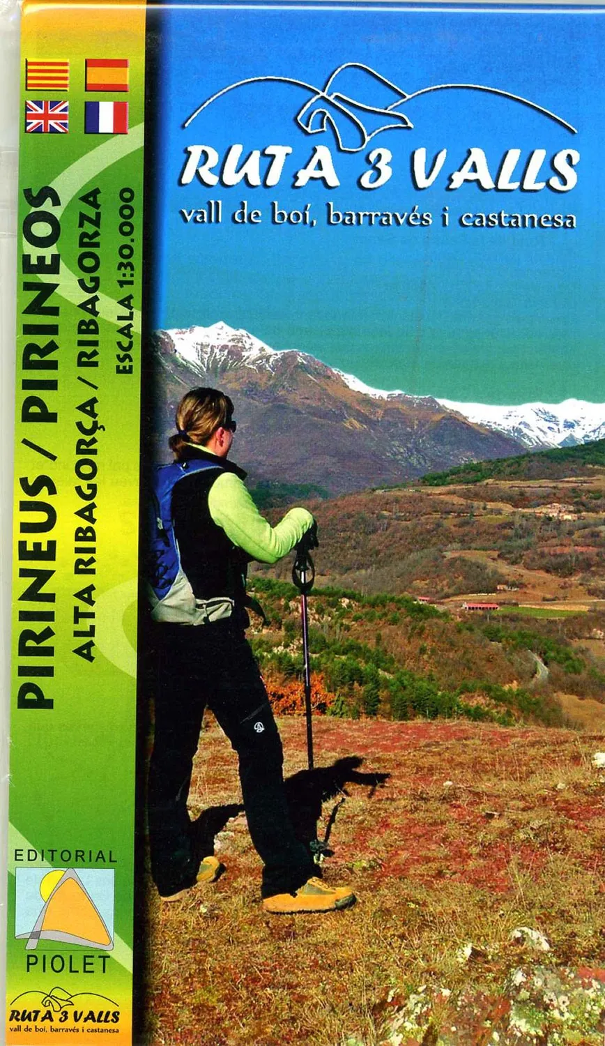 ed. piolet Ruta 3 Valls. Vall de boí, barravés i castanesa