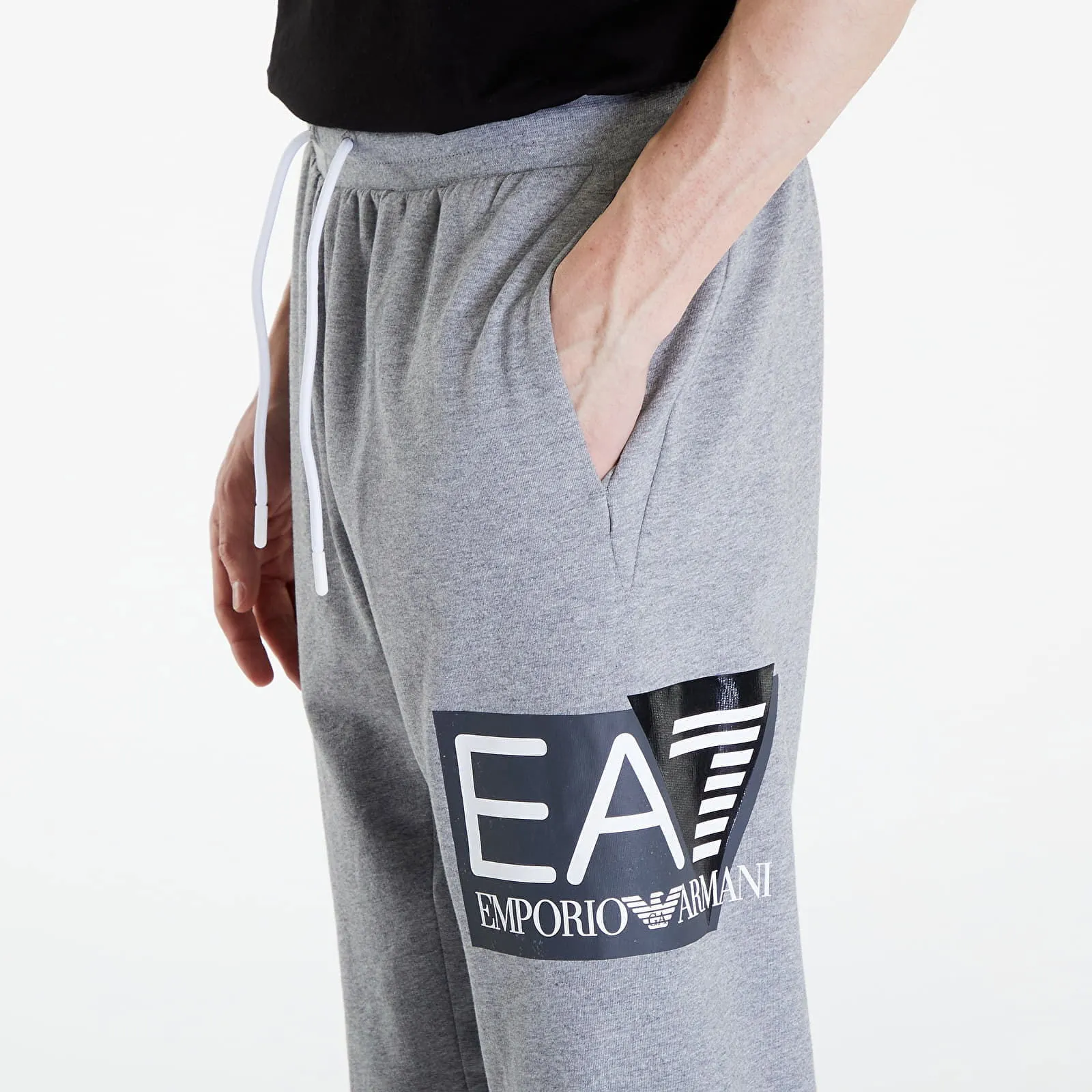 Emporio Armani EA7 Pantaloni Medium Grey Melange