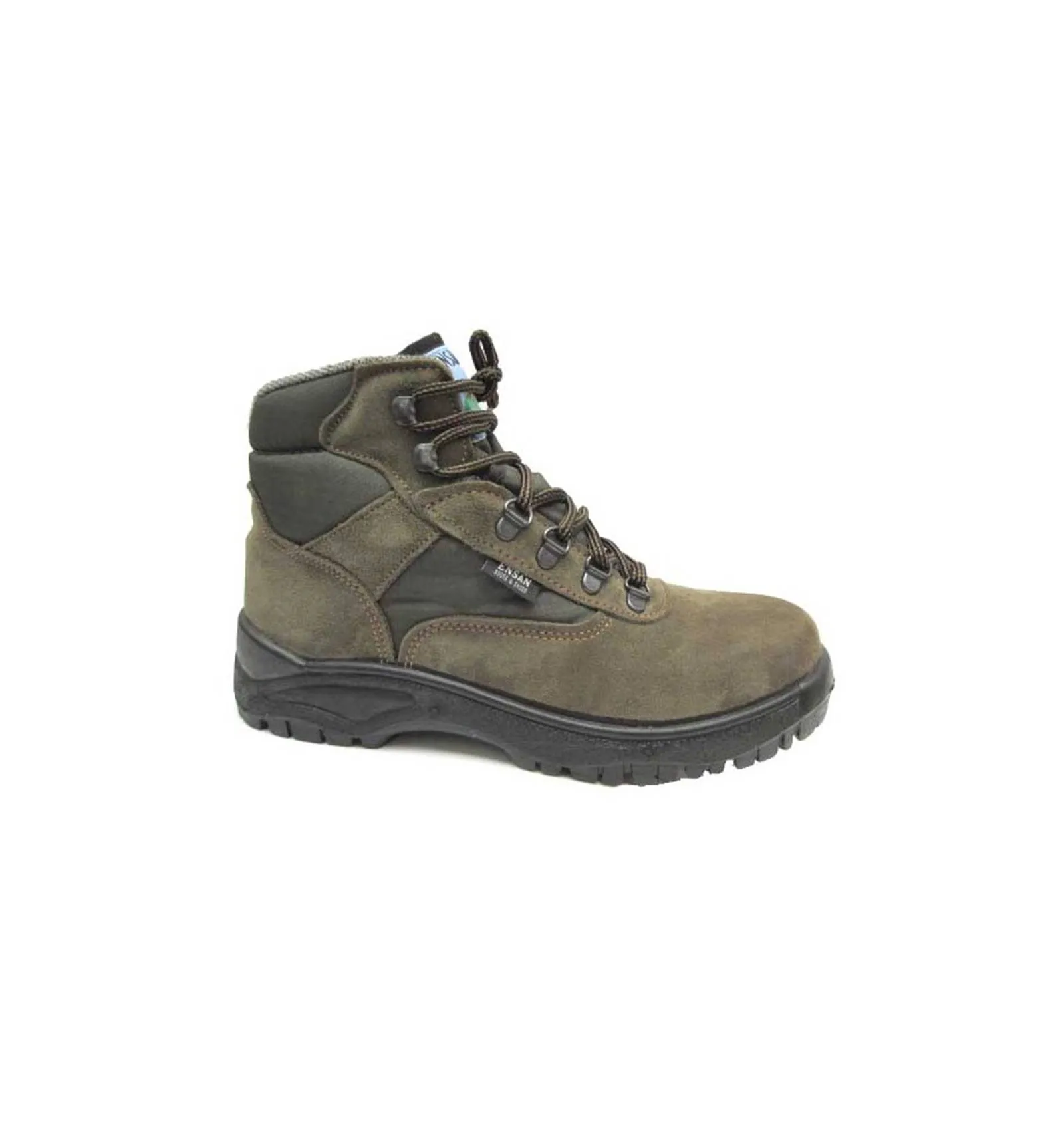 ENSAN  BOTAS DE TRABAJO PIEL SERRAJE VERDE