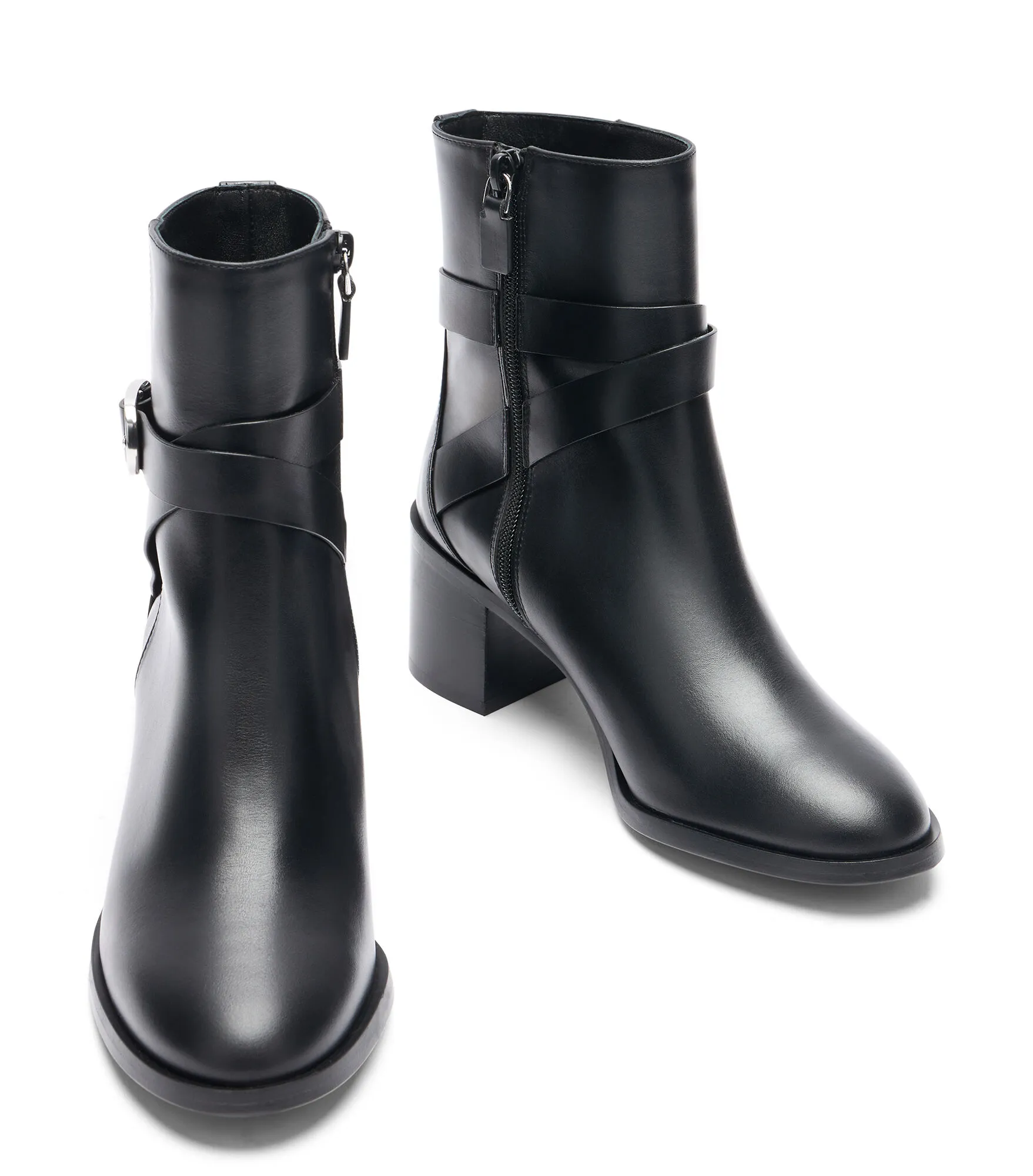 ESME BELTED ZIP BOOTIE