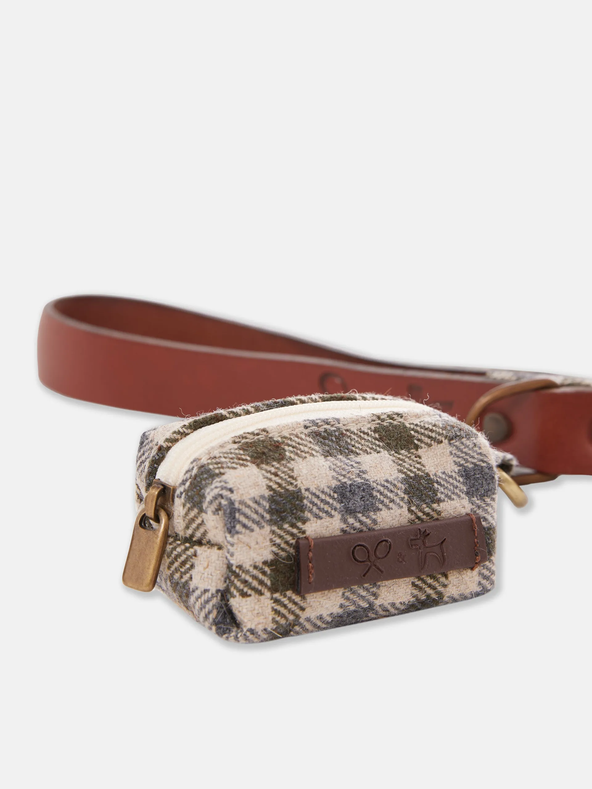Estuche portabolsas perro SILBONxLADRANGAUCHO cuadros