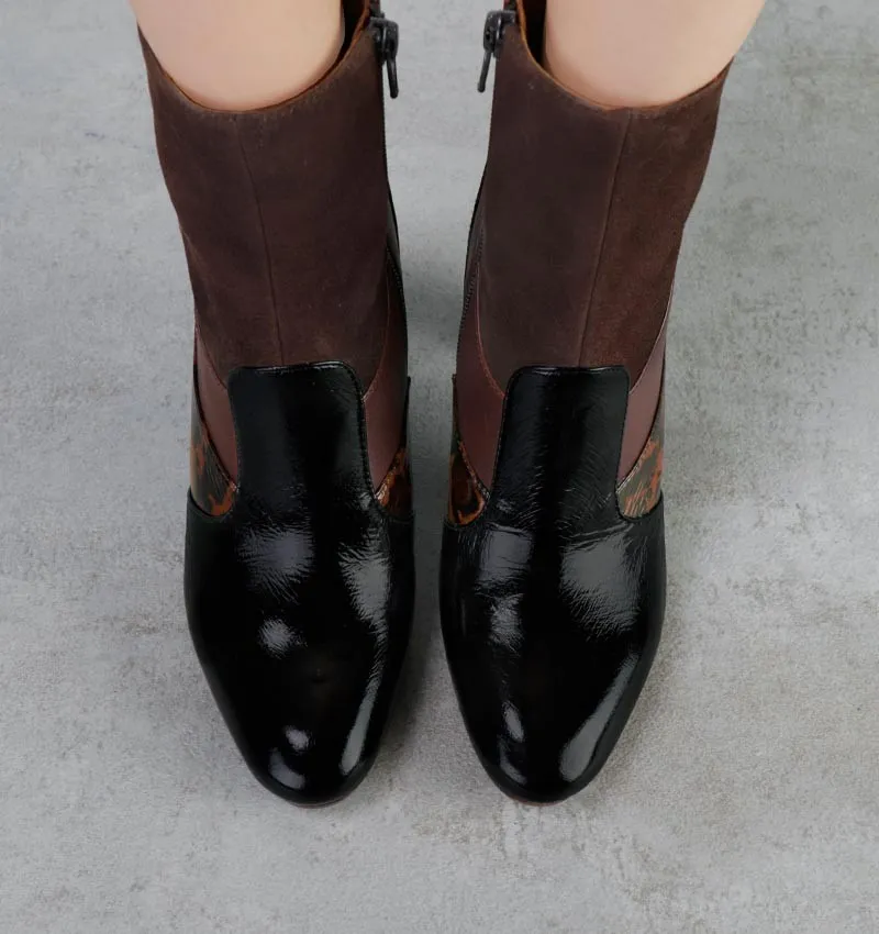 ETUSA BLACK & BROWN