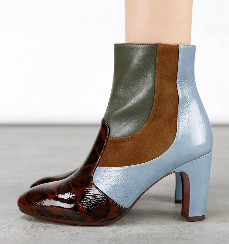 ETUSA BROWN & BLUE