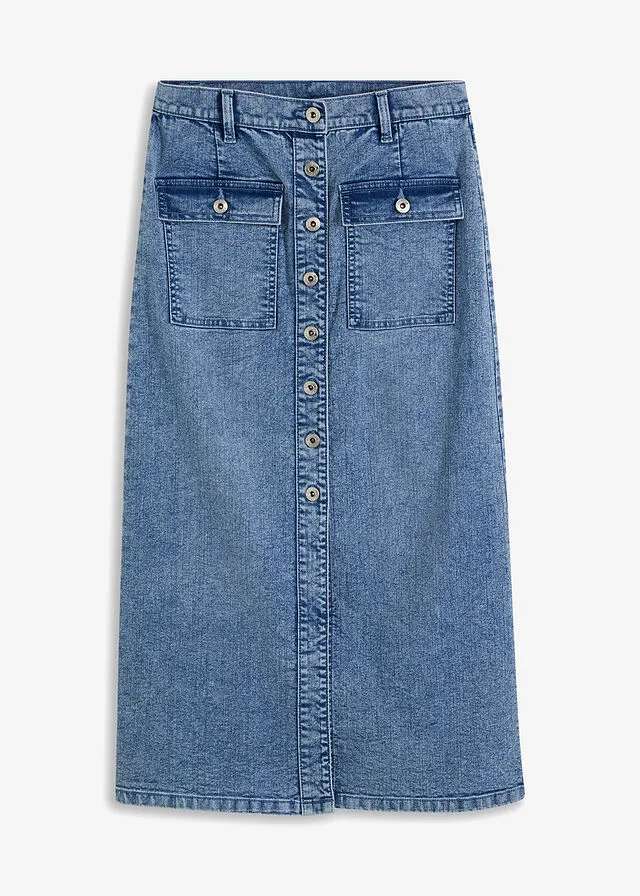 Falda vaquera Denim claro