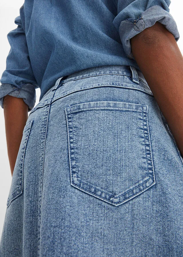 Falda vaquera Denim claro