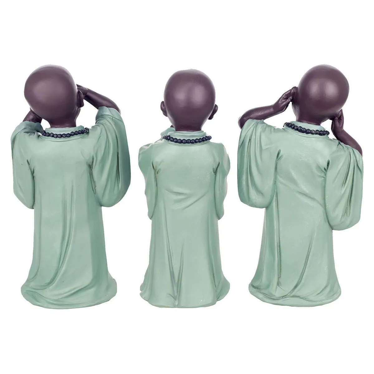 FIGURA MONJE NO VEOYEHABLA 3 UNIDADES