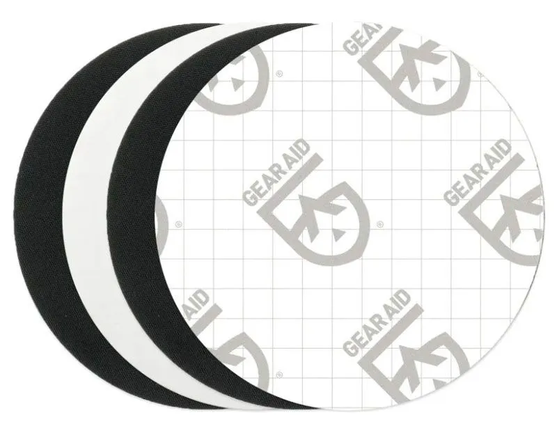 gear aid Repair Patches 2 clear PVC+2 black