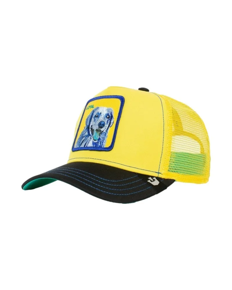 Gorra goorin bros amarilla perro doggy trip trucker cap