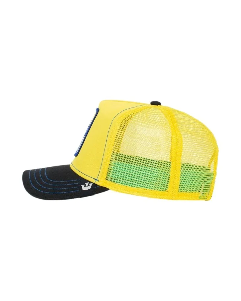 Gorra goorin bros amarilla perro doggy trip trucker cap