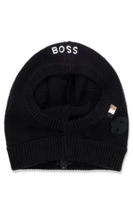 Gorro de punto para perro con monograma Double B