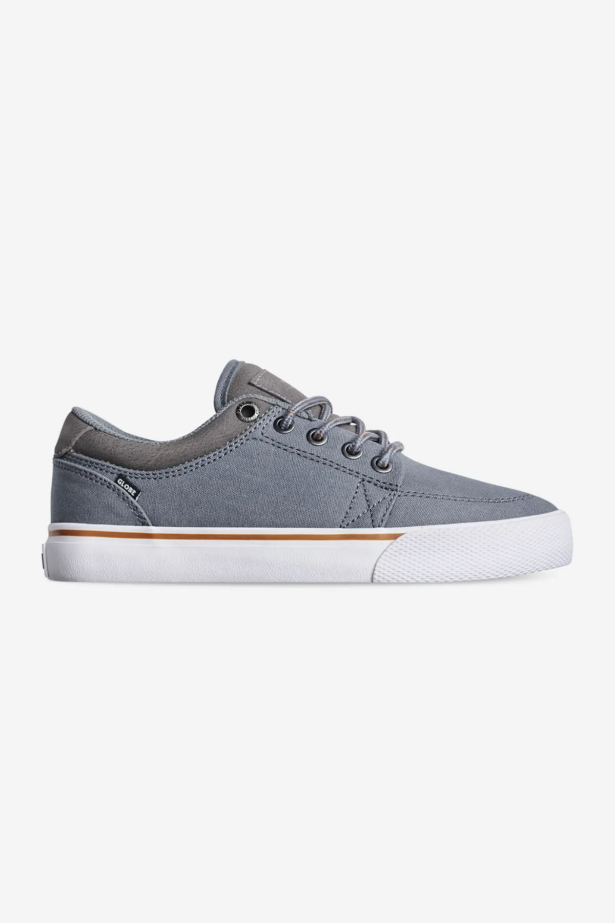GS  GREY CANVAS  SKATE SHOES