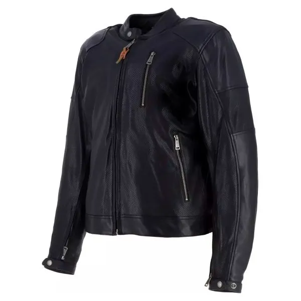 Helstons Urban Air Leather Black 