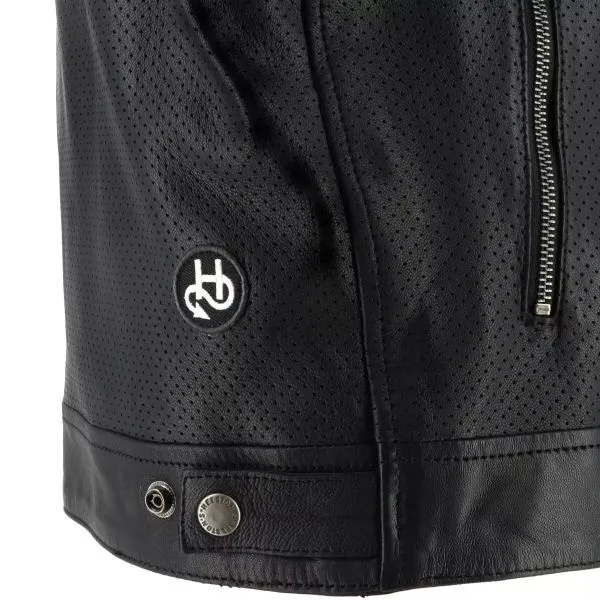 Helstons Urban Air Leather Black 