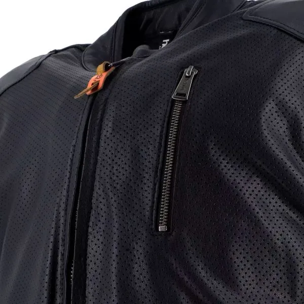 Helstons Urban Air Leather Black 