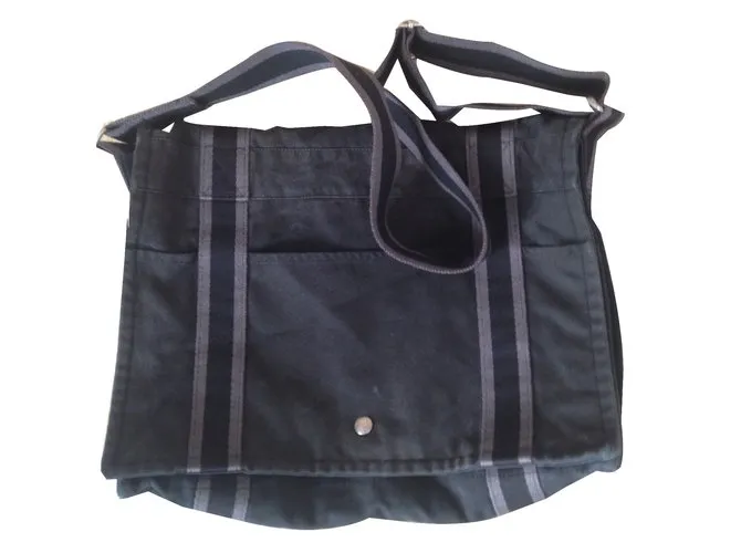 Hermès Bolsos Maletines Gris 