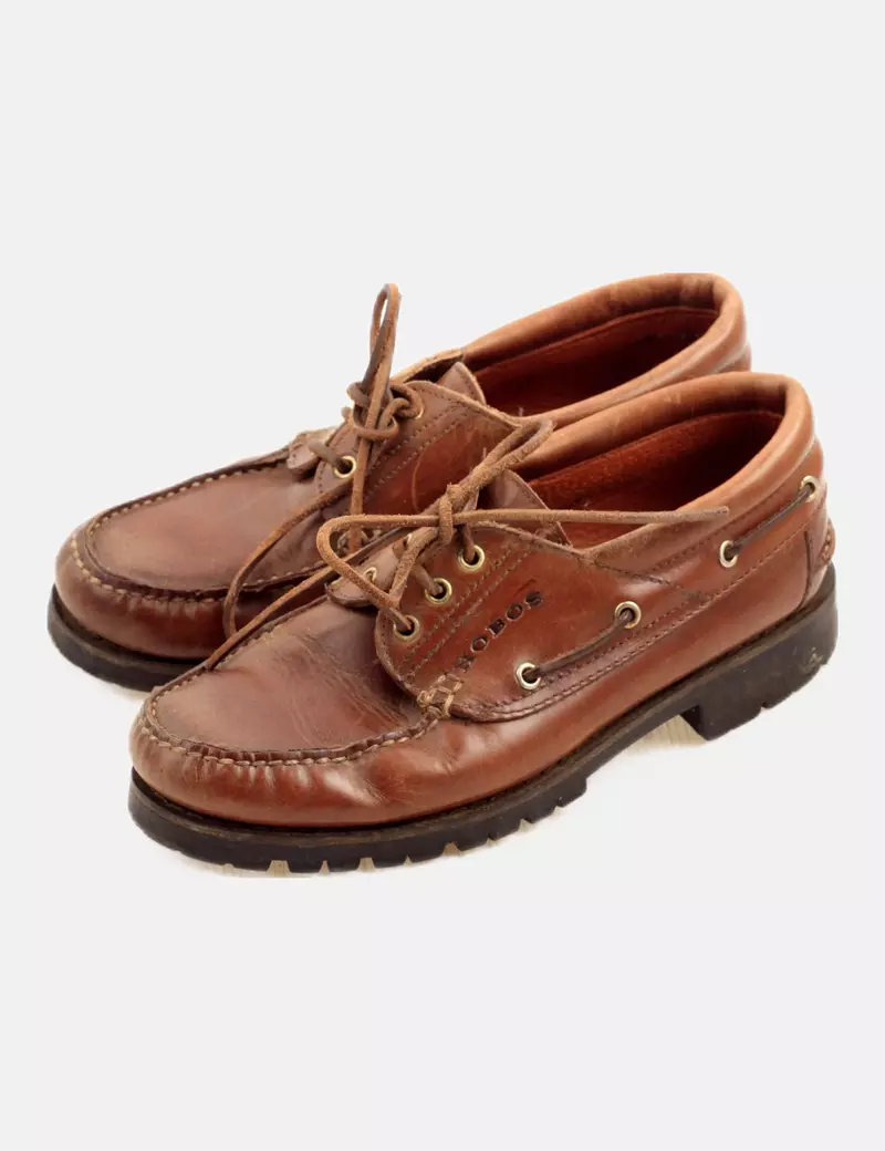 HOBOS Zapato marrón cordones