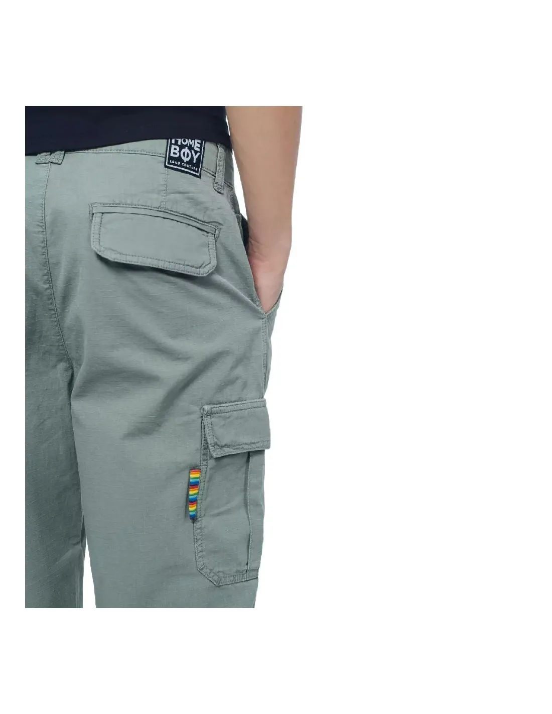 HOME BOY XTRA CARGO PANTS OLIVE 83