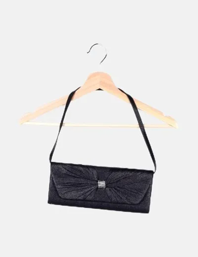 Iber bolsos Bolso negro metalizado