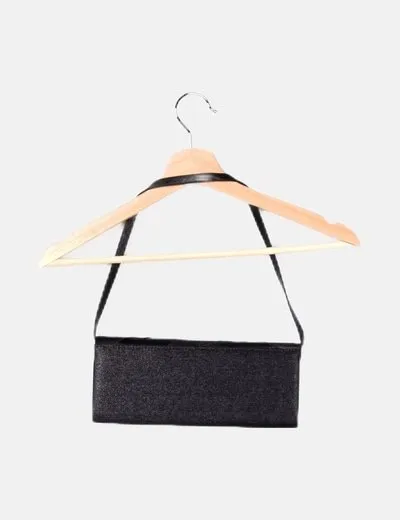 Iber bolsos Bolso negro metalizado